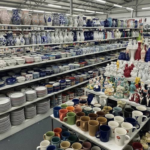 Vibrant Ceramic Wholesale Market: Bowls, Plates, Vases & More