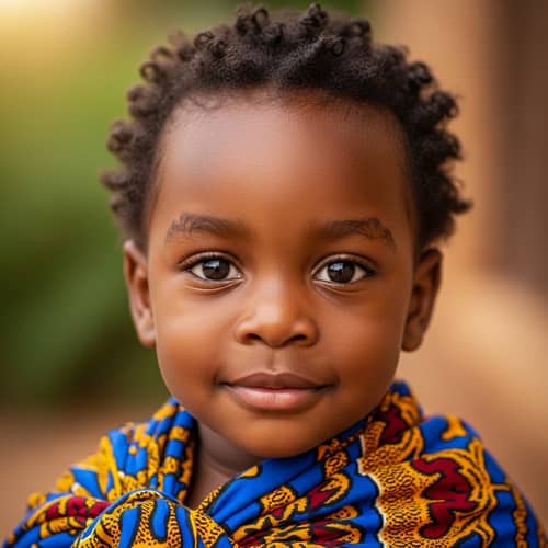 Young Igbo Child Portrait | Beautiful Kid Photo