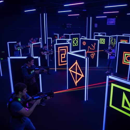 Immersive Laser Tag Arena Experience | Futuristic Fun for All Ages