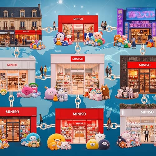 Miniso Store Expansion: Plush Product Paradise