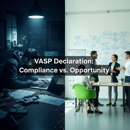 Contrasting Reasons Behind VASP Declarations of Domestic Wallet Operators