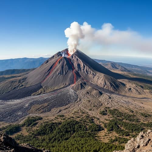 Breathtaking 360-Degree Volcano View