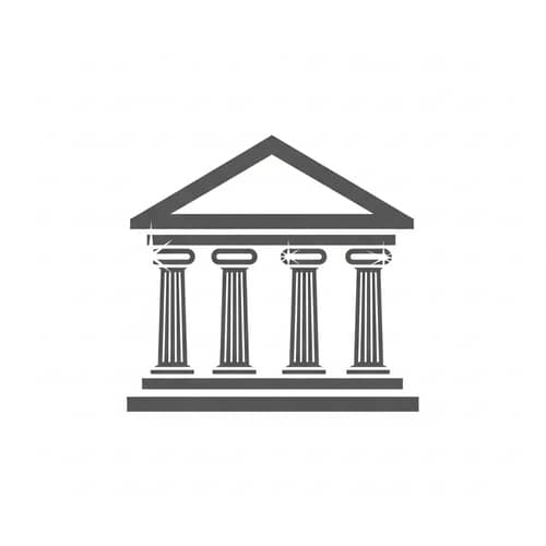 Simple Government Icon Design for Representation