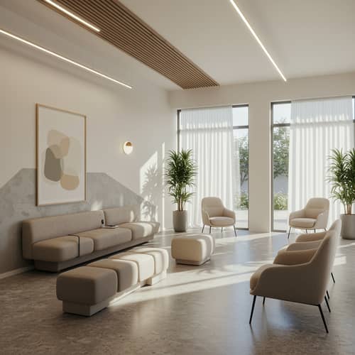 Modern Waiting Room Interior Design Ideas