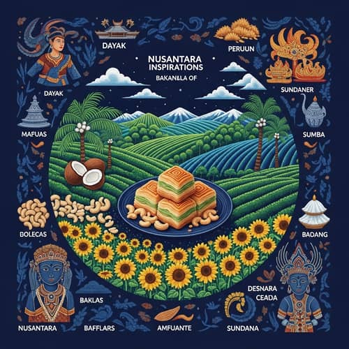 Nusantara Orchard: Magical Baklava of Harmony