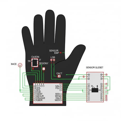 Sensor Glove Circuit Blueprint