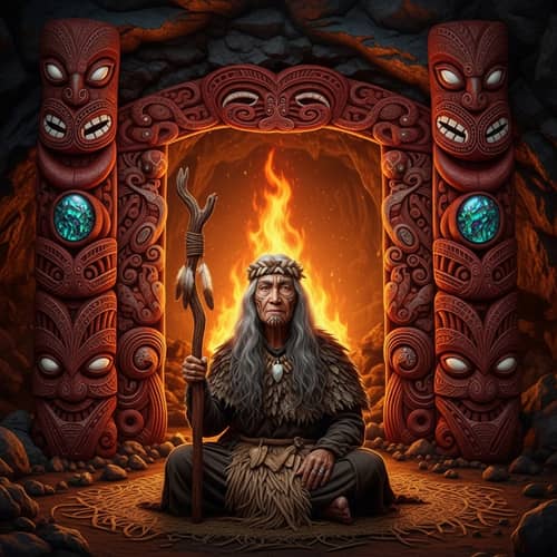 Mahuika: Guardian of Fire - Maui's Wise Grandmother
