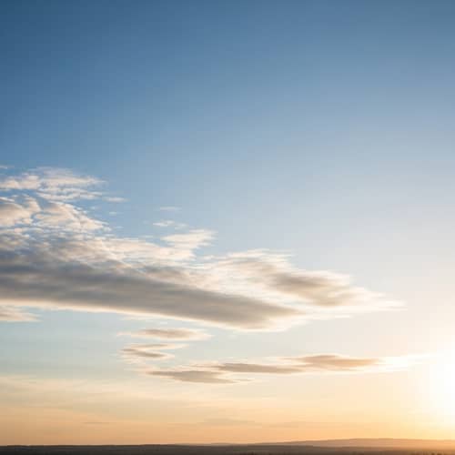 Serene and Clear Sky | Beautiful Sky Photography