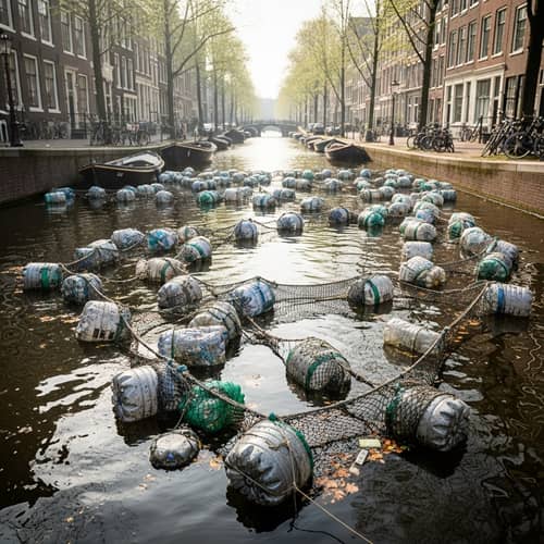 Floating Garbage Traps in Canals | Eco-Friendly Solutions