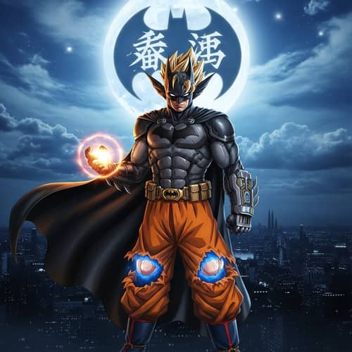 Batman Goku Fusion: Epic Hero Blend for Fans