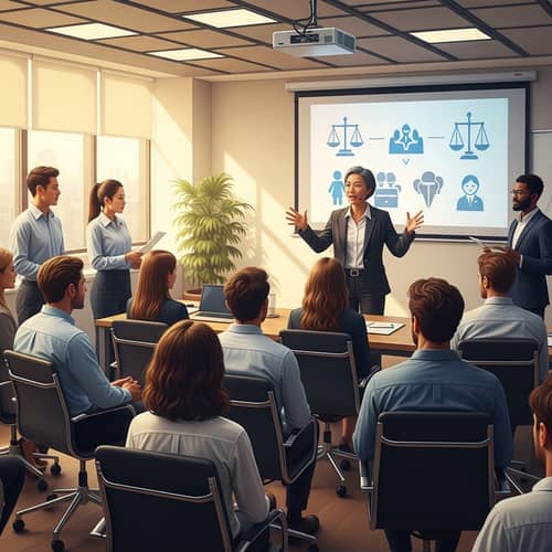 Human Rights Training Session for Ethical Workplace - Diversity & Inclusivity Focus