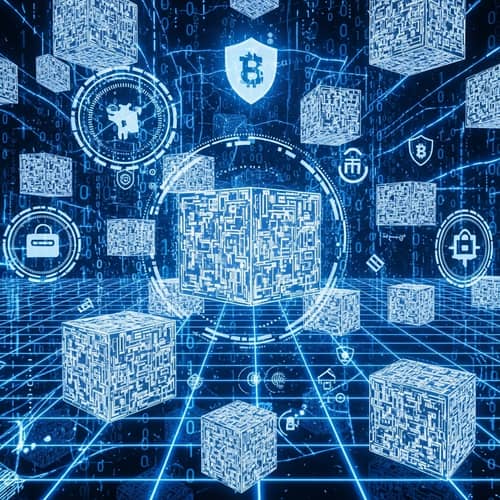 Abstract Blockchain Technology: Futuristic Data Blocks