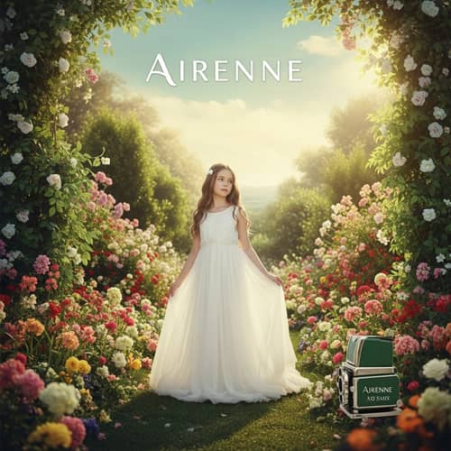 Enchanting Fairytale Princess in Lush Garden - Airenne