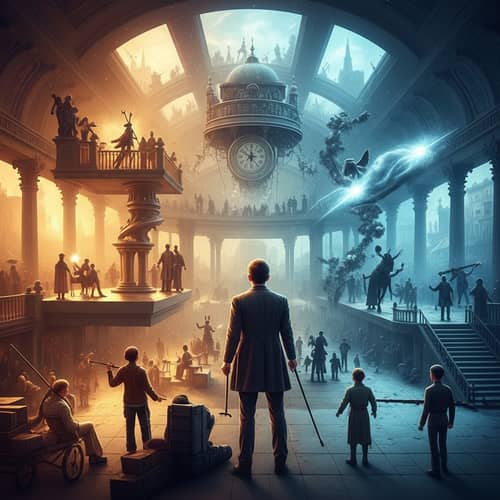 Time as a Dimension: Past, Present, Future Coexisting