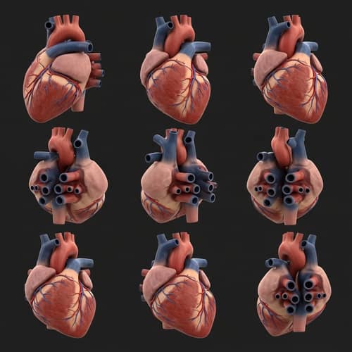 The Human Heart: 360 Degrees Illustrated