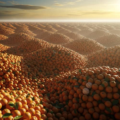 Trillion Oranges: Fresh and Juicy Citrus Fruits