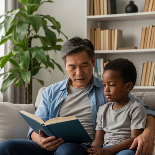 Customized Father's Day Celebration: Heart-warming Scene