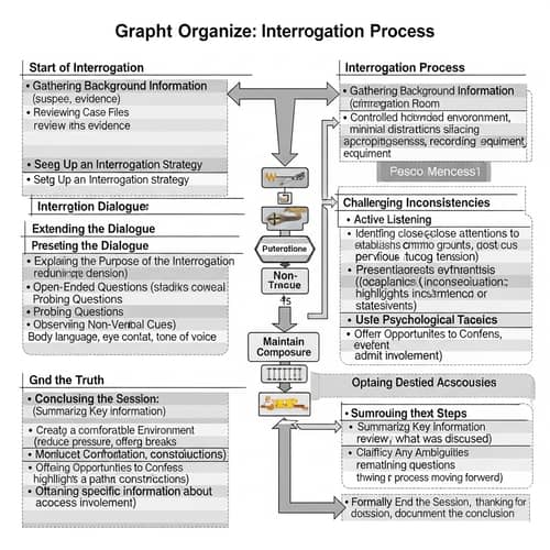 Interrogation Process Flow Chart: Steps and Processes Visualized