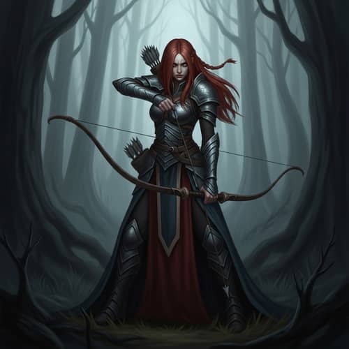 Dark Fantasy Celadrin Warrior - Enchantress Warlock Retreat