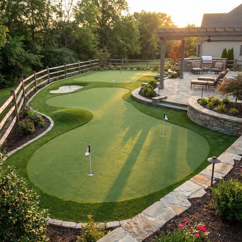 Transform Your Backyard into a Putting Green Transform Your Backyard into a Putting Green