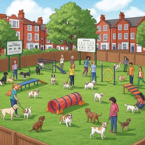 Dog-Friendly Exercise Areas in East London, UK