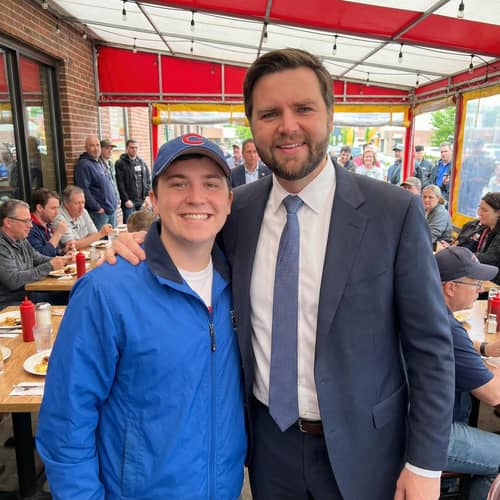 Photo with JD Vance - Memorable Moment