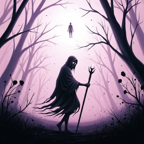 Enigmatic Mortality in Silhouette-laden Woodland