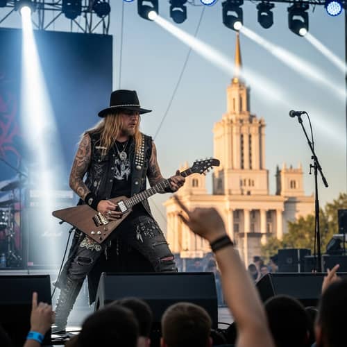 Dimebag Darrel Live in Samara: Iconic Heavy Metal Performance