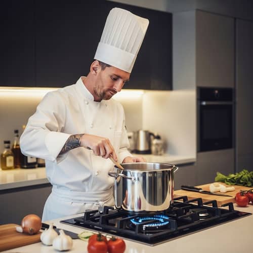 Argentine Footballer: Master Chef in Action