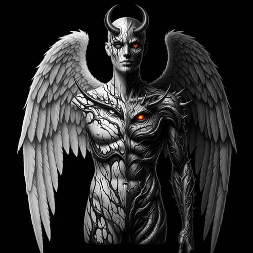 Gray Mannequin: Symbol of Good and Evil, Chaos and Creation