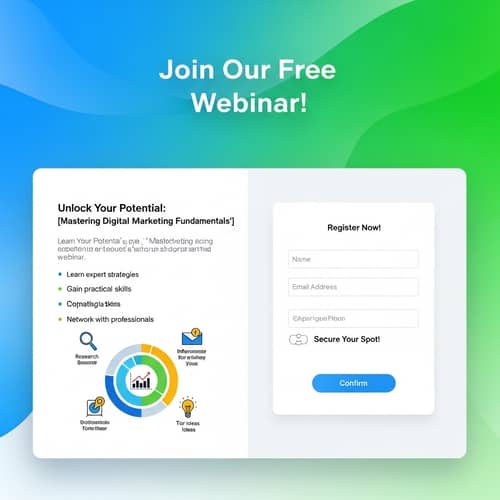 Join Our Free Webinar! Learn, Connect, Grow