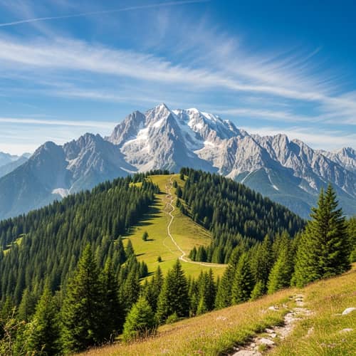 Picturesque Mountain Landscape