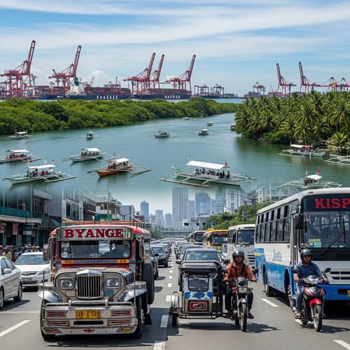 Transportation Infrastructure in the Philippines: Streets, Rivers, and Ports