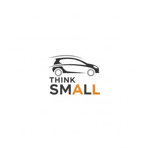 Volkswagen Think Small Art Logo
