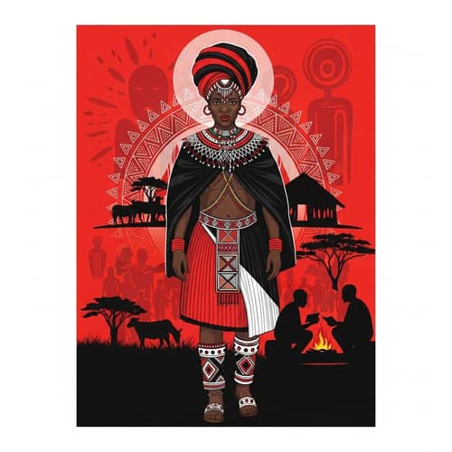 Elaborate Xhosa Culture Concept Poster