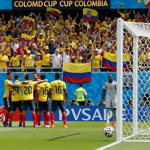 Colombia Wins World Cup: Exciting Soccer Match Celebration