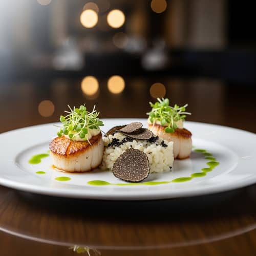 Gourmet Food Photography: Elegant Plating & Soft Lighting