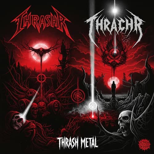 Thrash Metal Album Cover | Dark, Ominous, Apocalyptic Themes