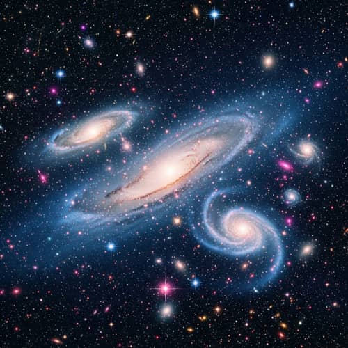 Wondrous Beauty of the Cosmos | Abstract Galaxies Display