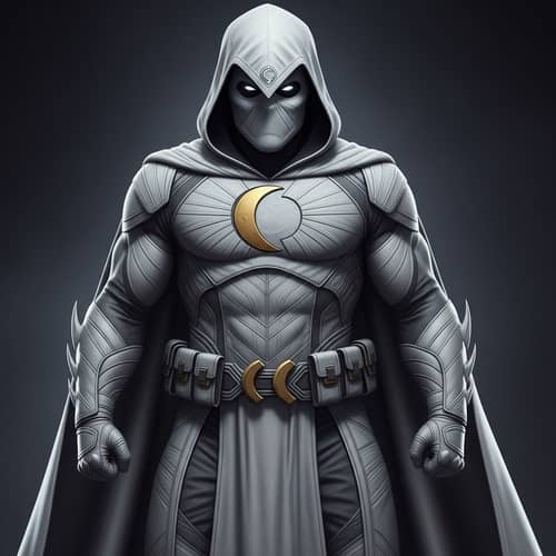 Realistic Moon Knight Costume Inspired Look