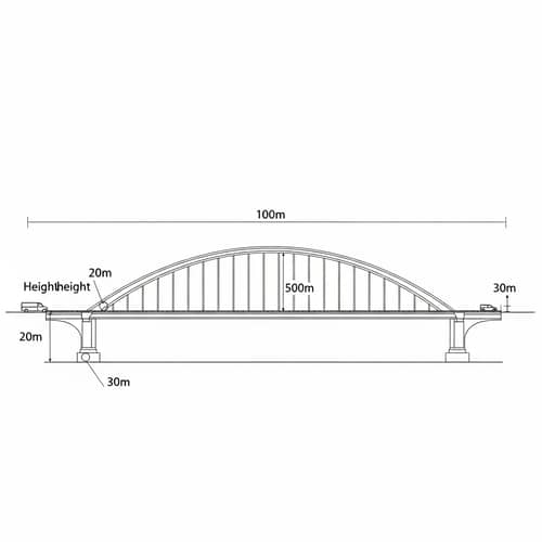 Detailed Bridge Design | Important Measurements and Dimensions