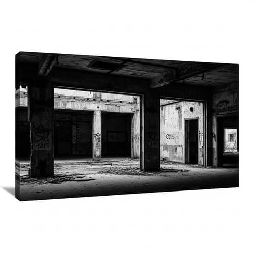 Dramatic Urban Decay Photography: Abandoned Building Exploration