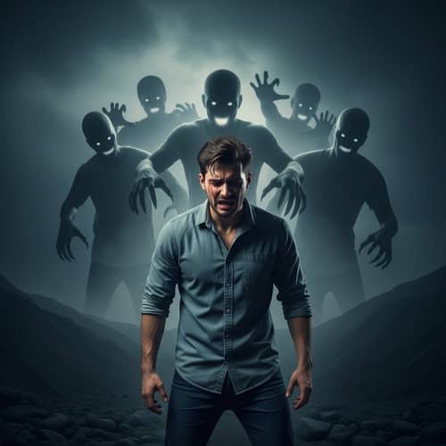 Inner Demons: Emotional Struggle of a Determined Man