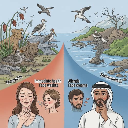 Impact of Harmful Chemicals in Cosmetics on Health, Animals & Environment