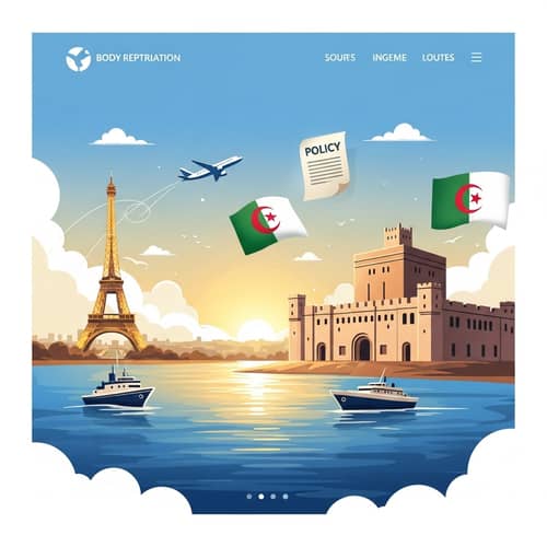 Body Repatriation Insurance: France to Algeria Service | Compassionate Homecoming