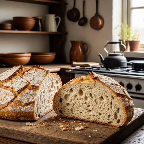 Artisanal Gluten-Free Bread with Rustic Charm