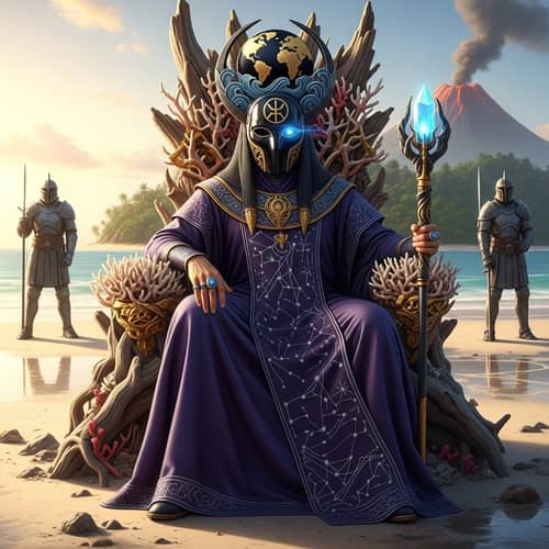 Island Ruler with Mask - Master of the World