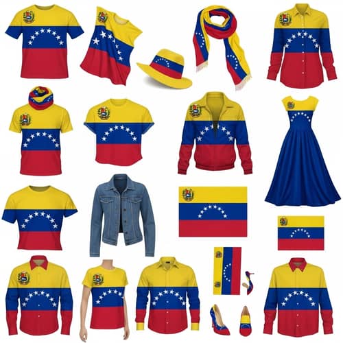 Venezuelan Flag Inspired Clothing for National Pride | Shop Now