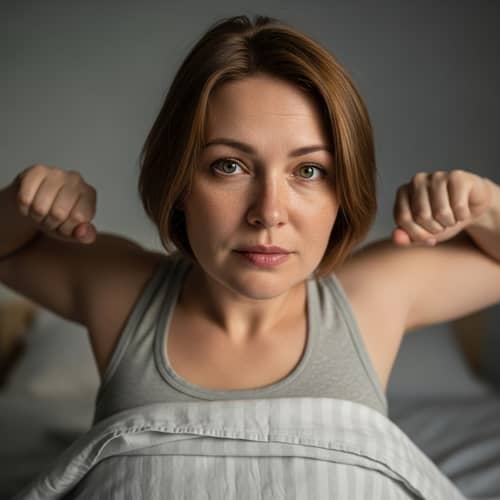 45-Year-Old Woman Waking Up at 5:00 AM in Morning from Bed