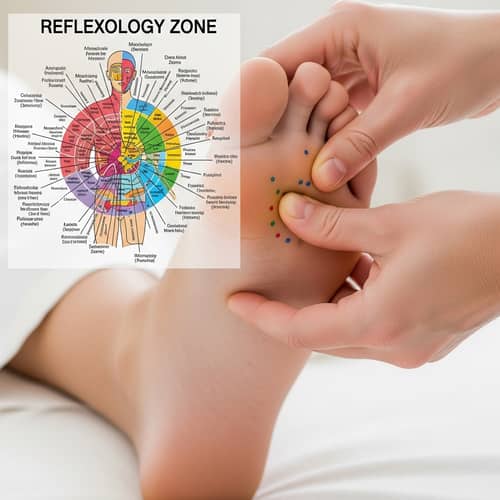 Illustrated Plantar Reflexology Guide for Holistic Healing